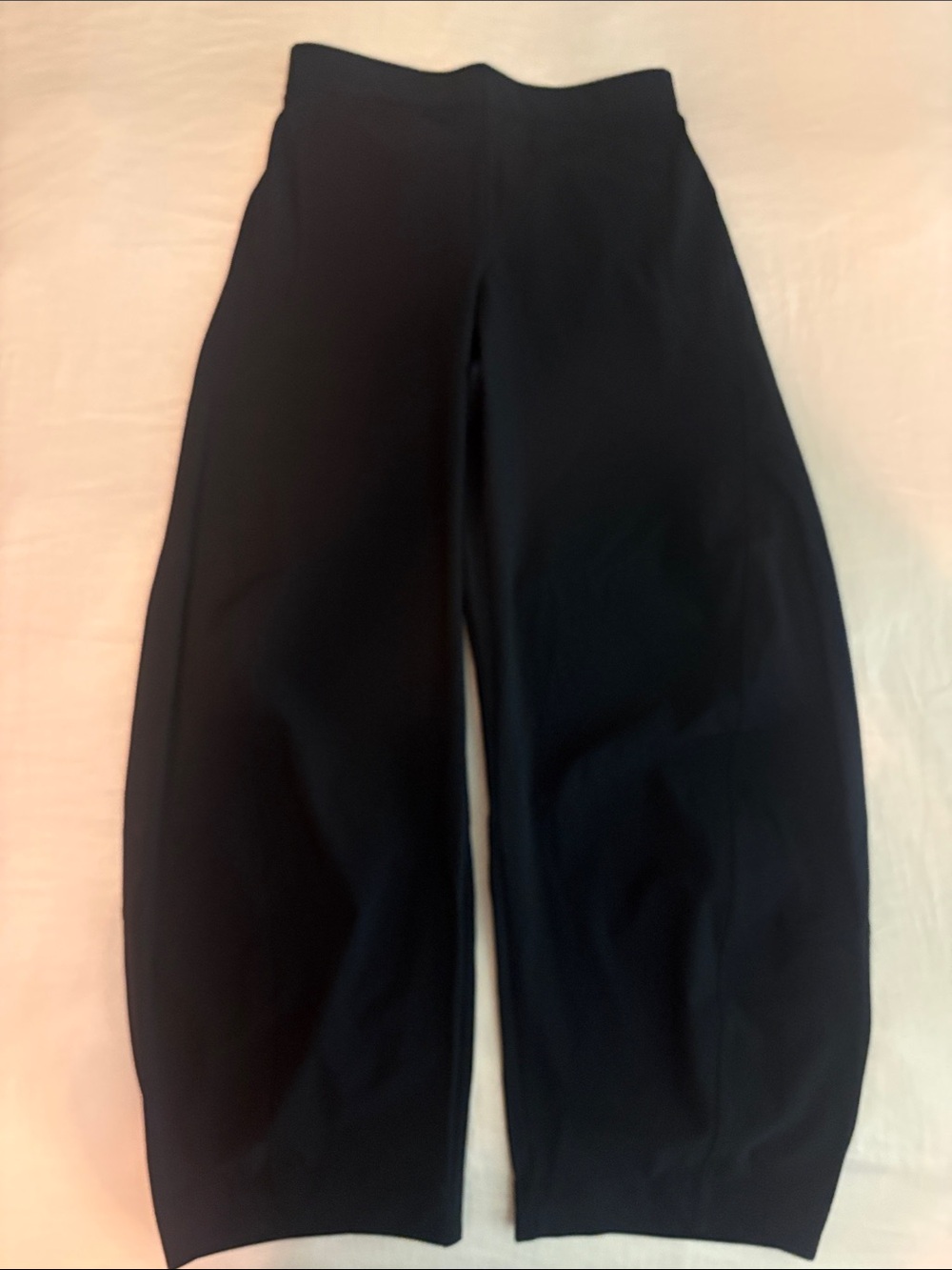Women’s Ruti On the Loose Work Pants Black Barrel-Leg Pants